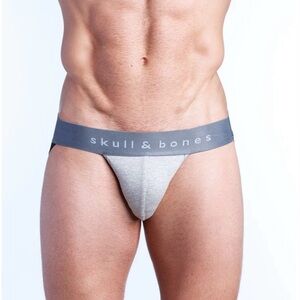 Skull & Bones Gray Men's Jock